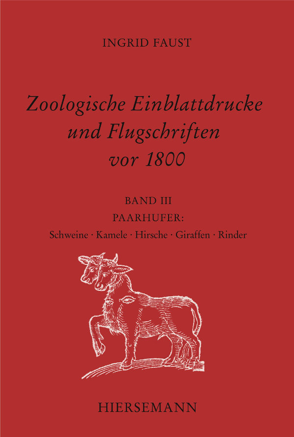 Faust Zoologische Einblattdrucke