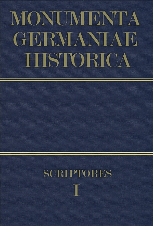 Monumenta Germaniae Historica Scriptores in Folio Band 1