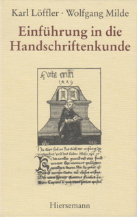 Einführung Handschriftenkunde