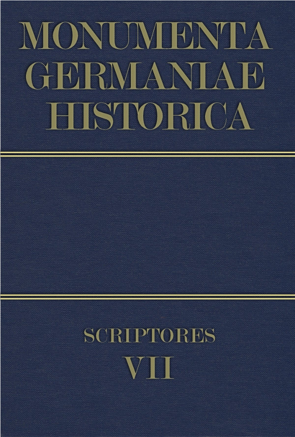 Monumenta Germaniae Historica Scriptores in Folio Band 7