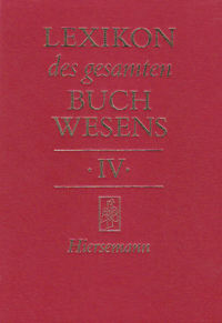 Lexikon des gesamten Buchwesens