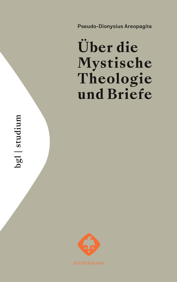 Areopagita Mystische Theologie und Briefe