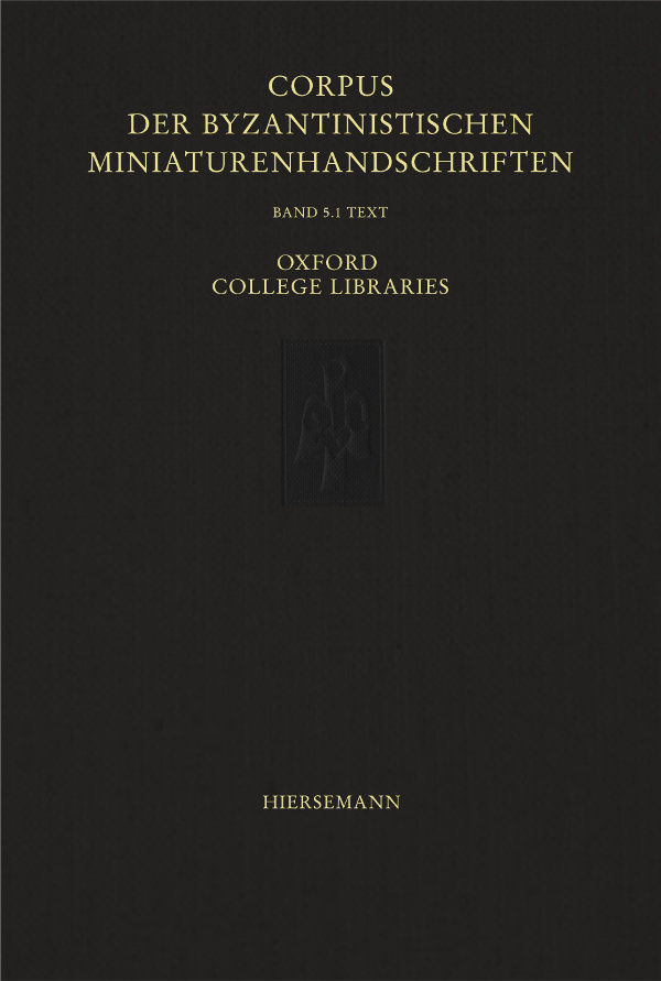 Corpus byzantinischen Miniaturenhandschriften