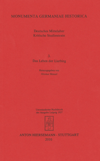 Das Leben der Liutbirg. Eine Quelle zur Geschichte der Sachsen in karolingischer Zeit.