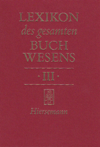 Lexikon des gesamten Buchwesens