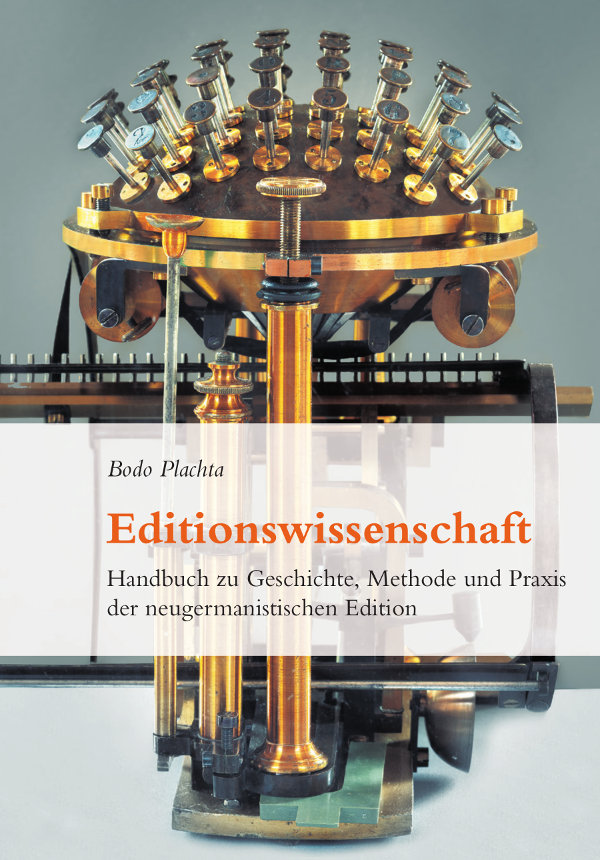 Plachta Editionswissenschaft