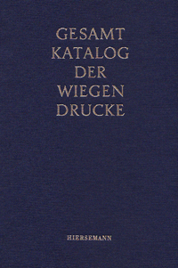 Gesamtkatalog der Wiegendrucke