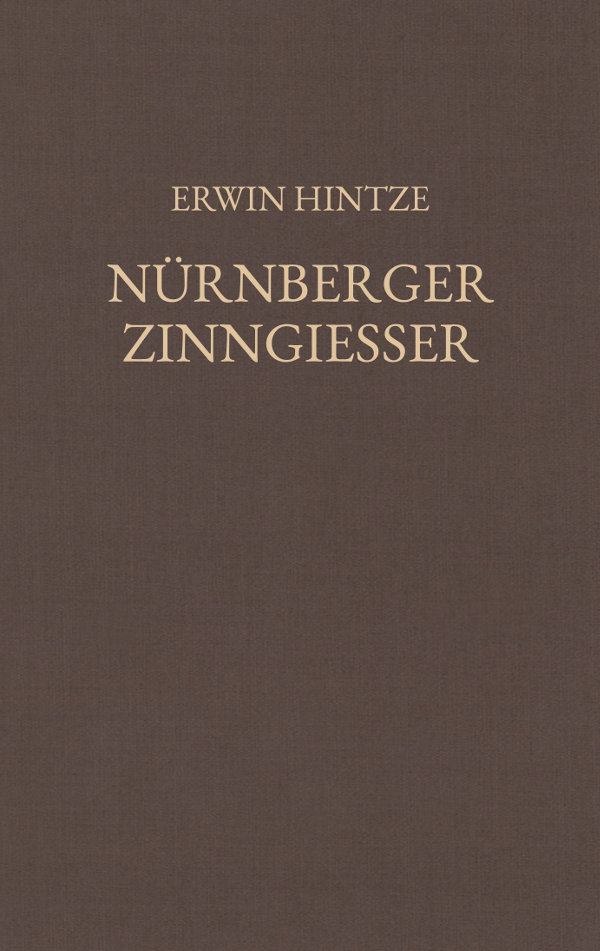 Hintze, Nürnberger Zinngiesser