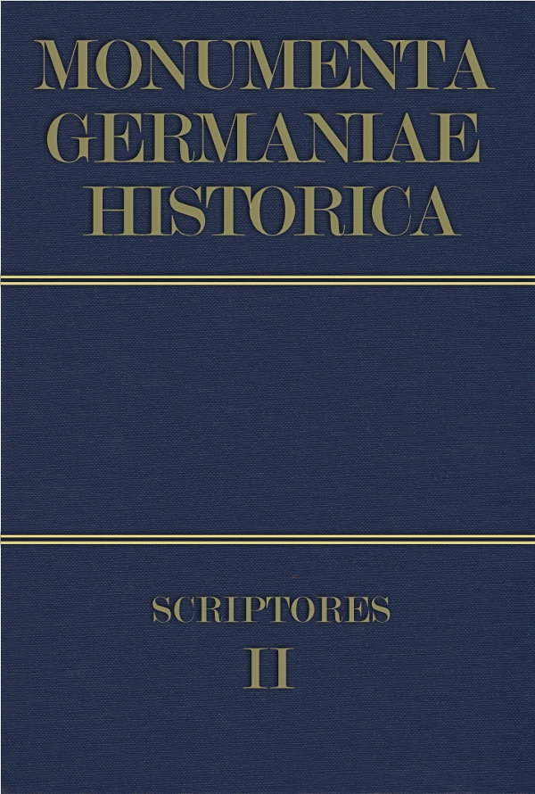 Monumenta Germaniae Historica Scriptores in Folio Band 2