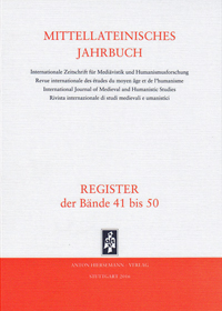 Mittellateinisches Jahrbuch