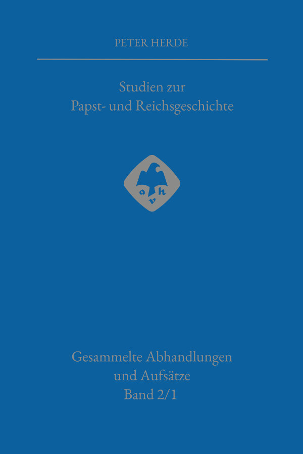 Herde Studien zur Papst- und Reichsgeschichte